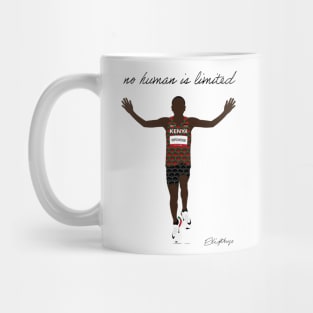 Eliud Kipchoge no human is limited Mug